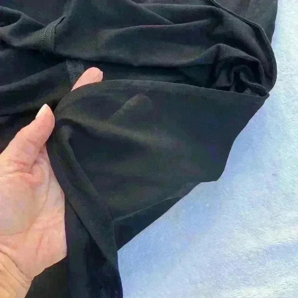 LYSSE layla mixed media top in black - XS - Picture 7 of 11